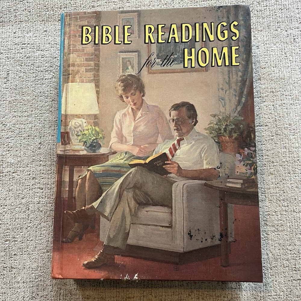 Bible Readings‎ for The Home (1962) Hardcover Book Christianity